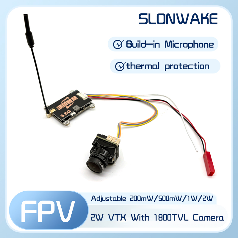 SLONWAKE 5.8G 56CH 2W transmit - Fpv Drone Quadcopter review and price