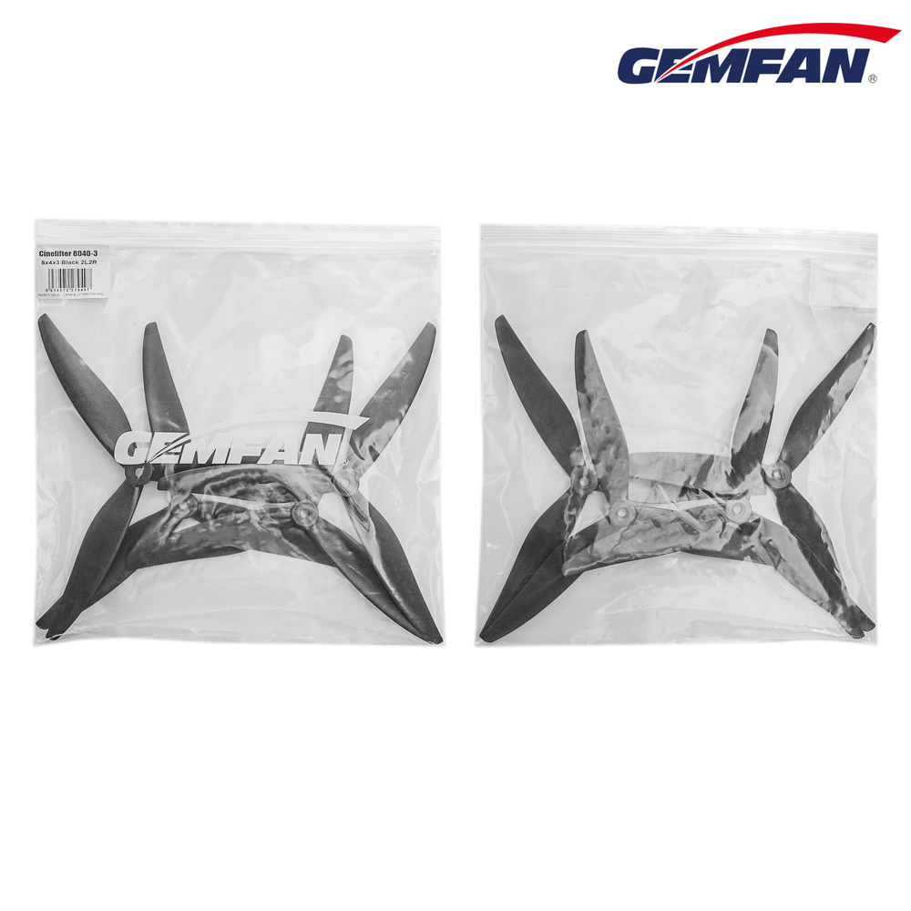 Gemfan 8040 8X4X3 3-Blade 8inc - Fpv Drone Propeller review and price